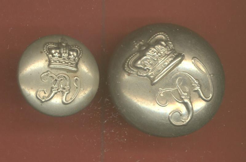 British Colonial Trinidad Volunteers Victorian Buttons