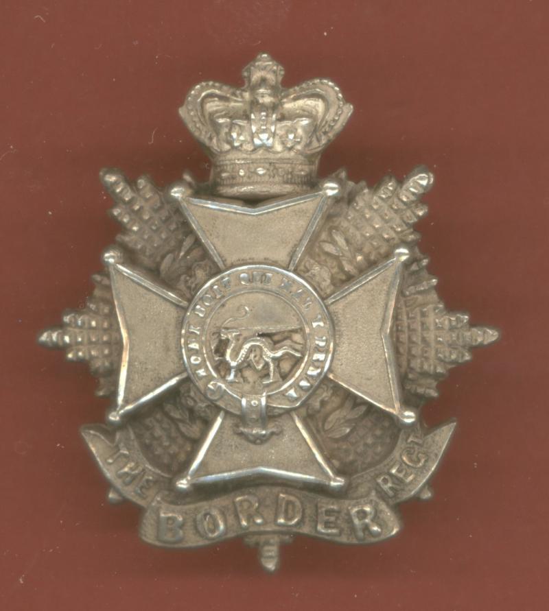 Border Regiment Militia Victorian Officer’s cap badge.