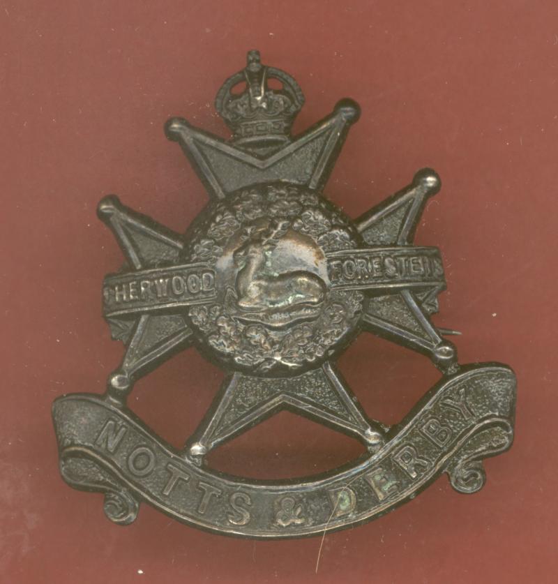 The Sherwood Foresters Notts & Derby Regt. Officer's / WOs OSD cap badge