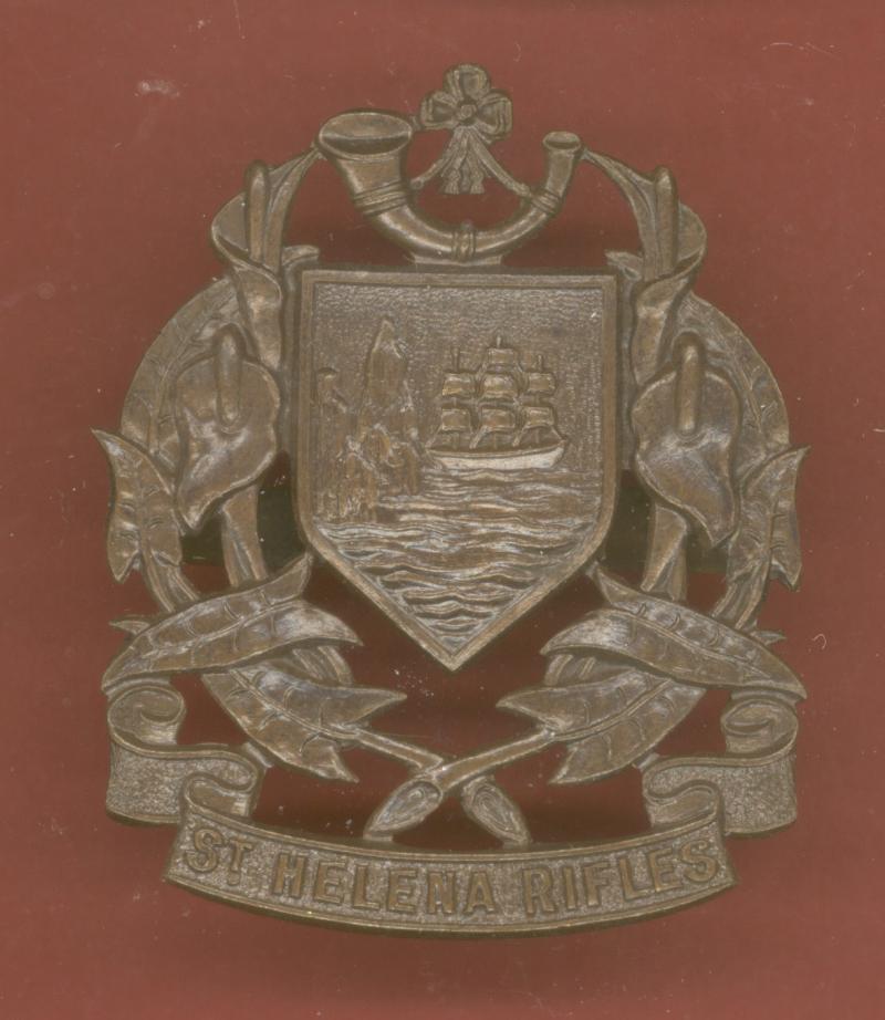 St.Helena Rifles Officer's OSD cap badge