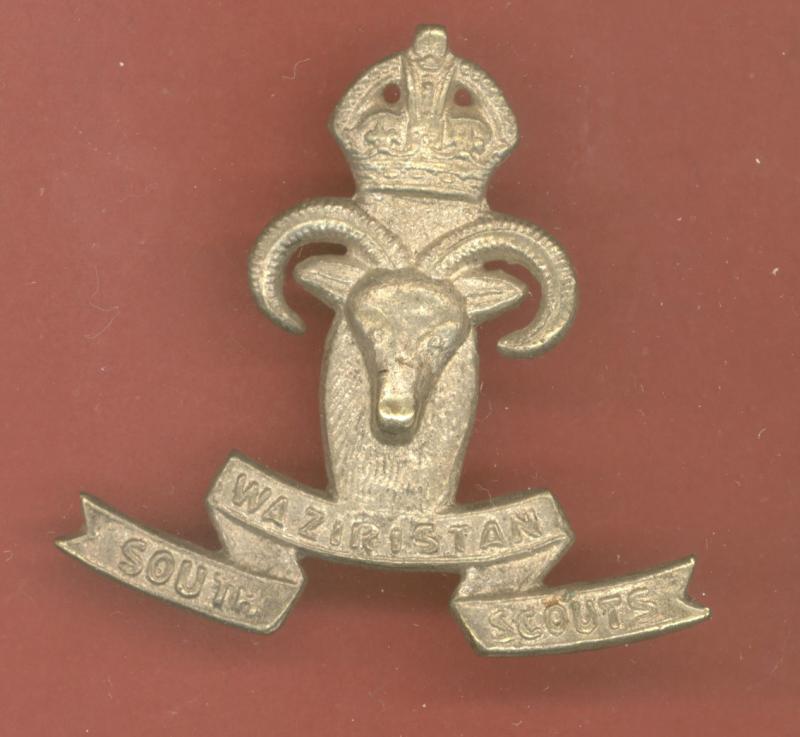 Indian Army South Waziristan Scouts head-dress badge