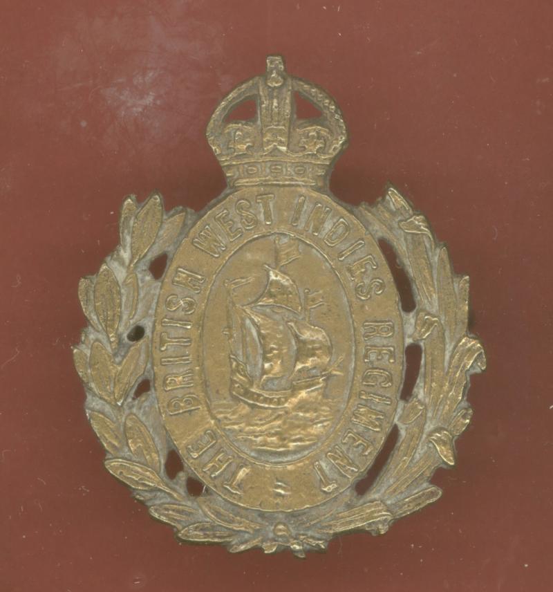 The British West Indies Regiment WW1 Officer's  cap badge