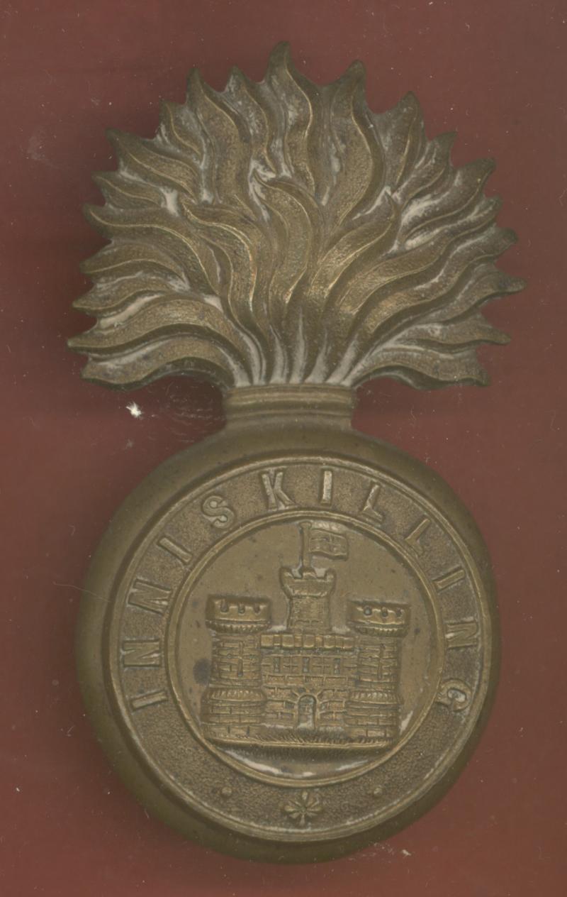 Irish Royal Inniskilling Fusiliers Victorian glengarry badge