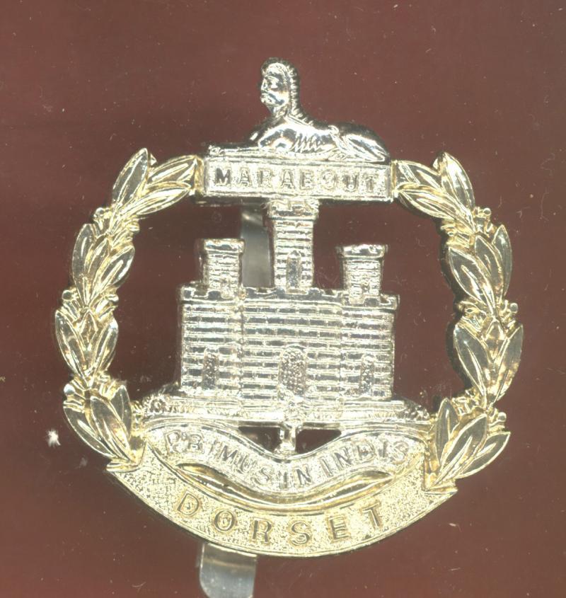 The Dorset Regiment Staybright cap badge