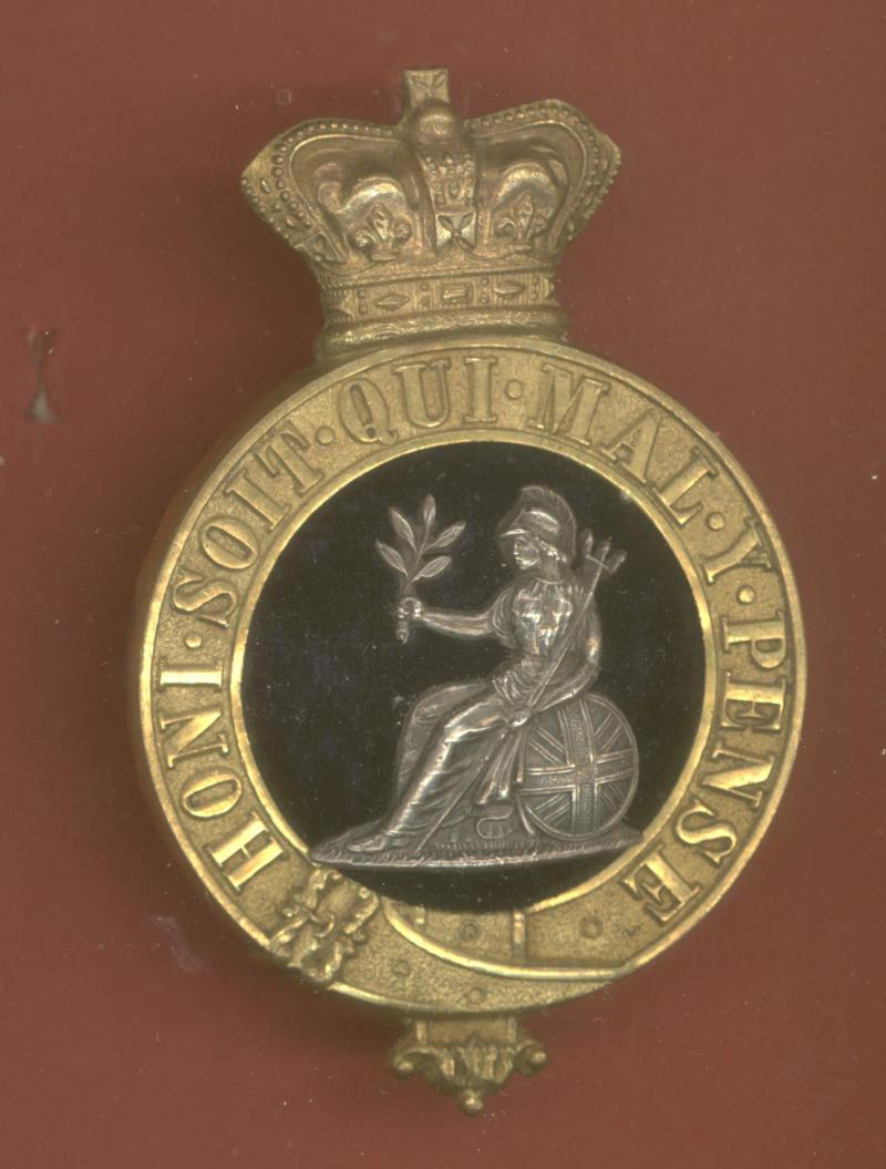 Norfolk Regiment Victorian Officer's glengarry badge