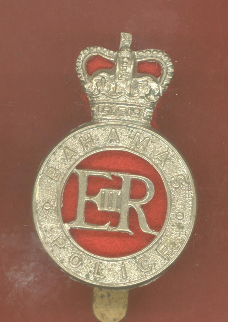 British Colonial Bahamas Police cap badge