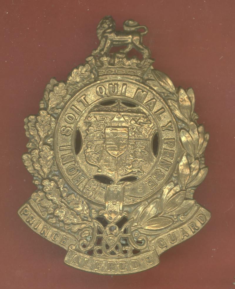 South African Prince Alfred's Guard helmet plate