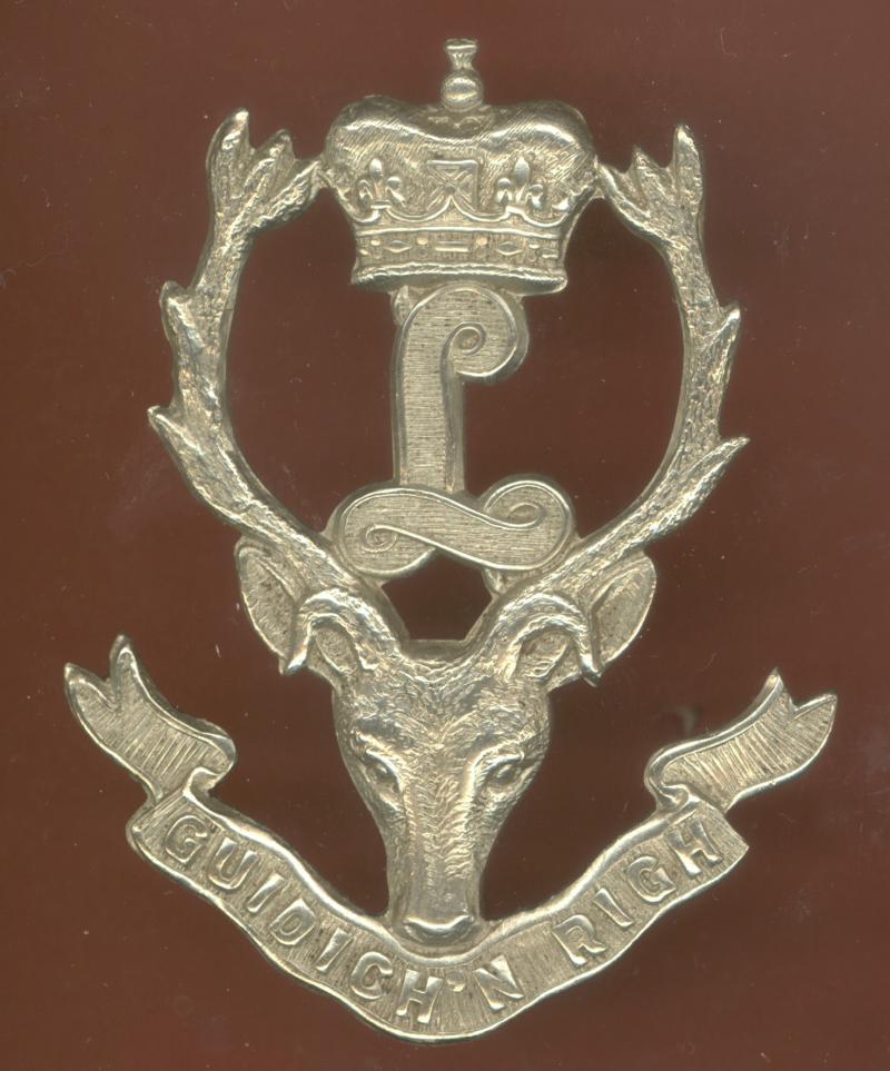 Seaforth Highlanders of Canada glengarry badge