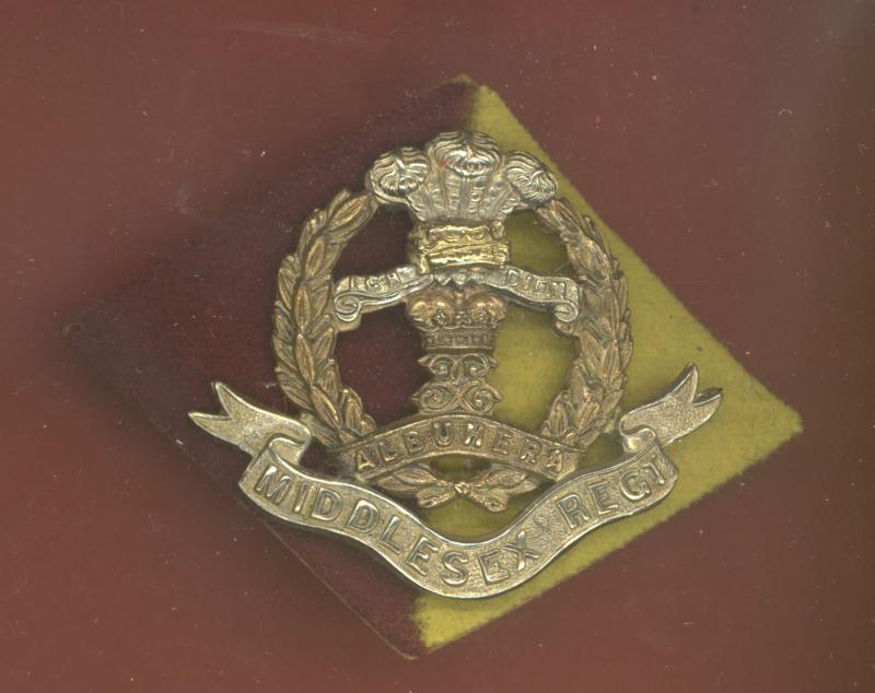 The Middlesex Regiment OR's cap badge