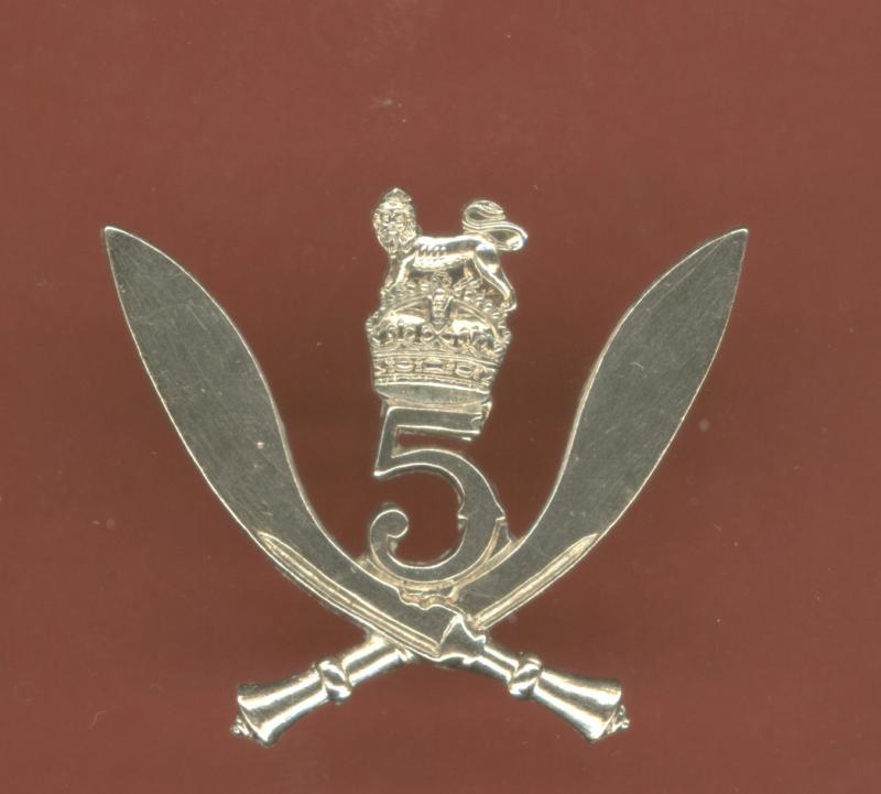 5th Royal Gurkha Rifles WW2 head-dress badge