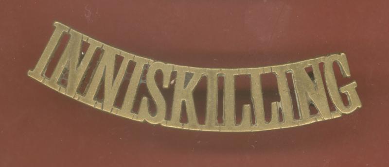 Irish INNISKILLING 6th Inniskilling Dragoons  shoulder title