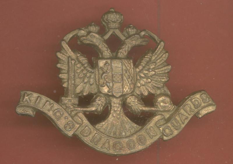 1st Kings Dragoon Guards pre WW1 Officer's  cap badge