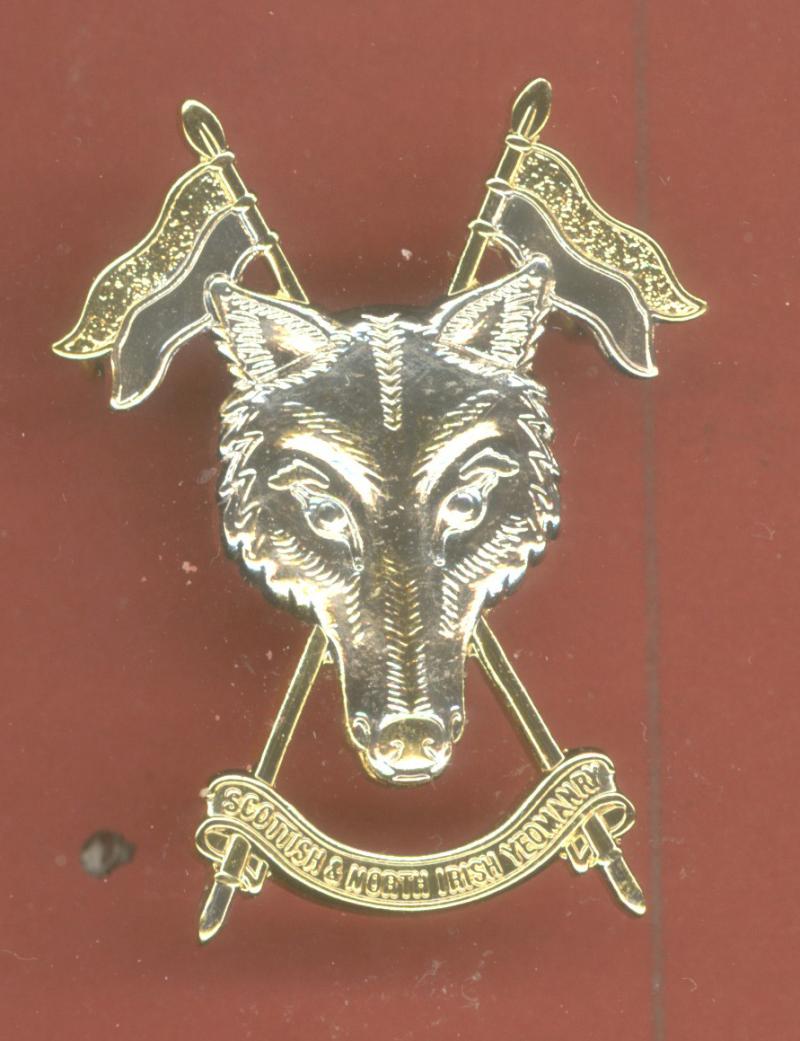 The Scottish & North Irish Yeomanry beret badge