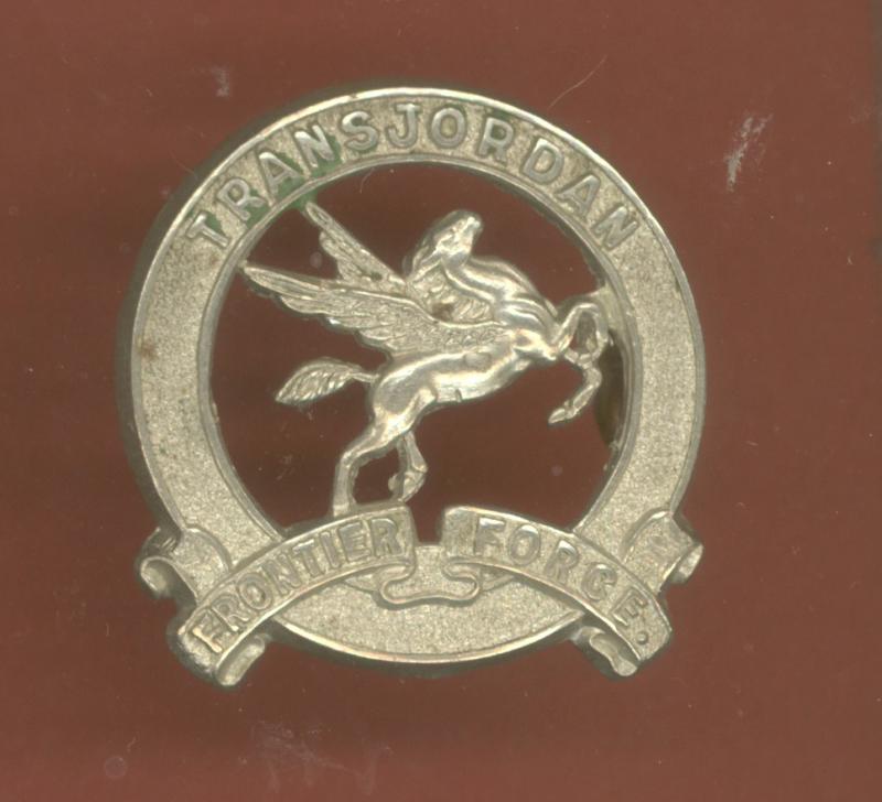 Transjordan Frontier Force collar badge