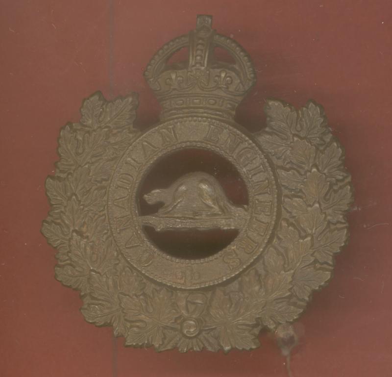 WW1 Canadian Engineers CEF cap badge