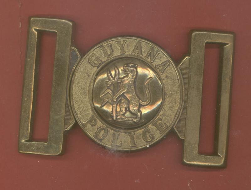 Guyana Police Force waist belt clasp