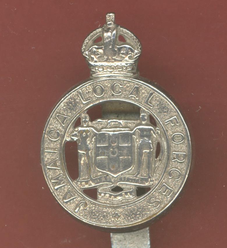 British Colonial Jamaica Local Forces Cap Badge