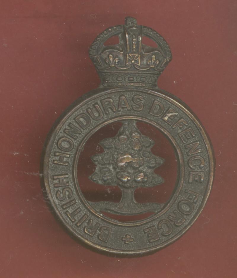 British Honduras Defence Force or Volunteer Guard cap badge