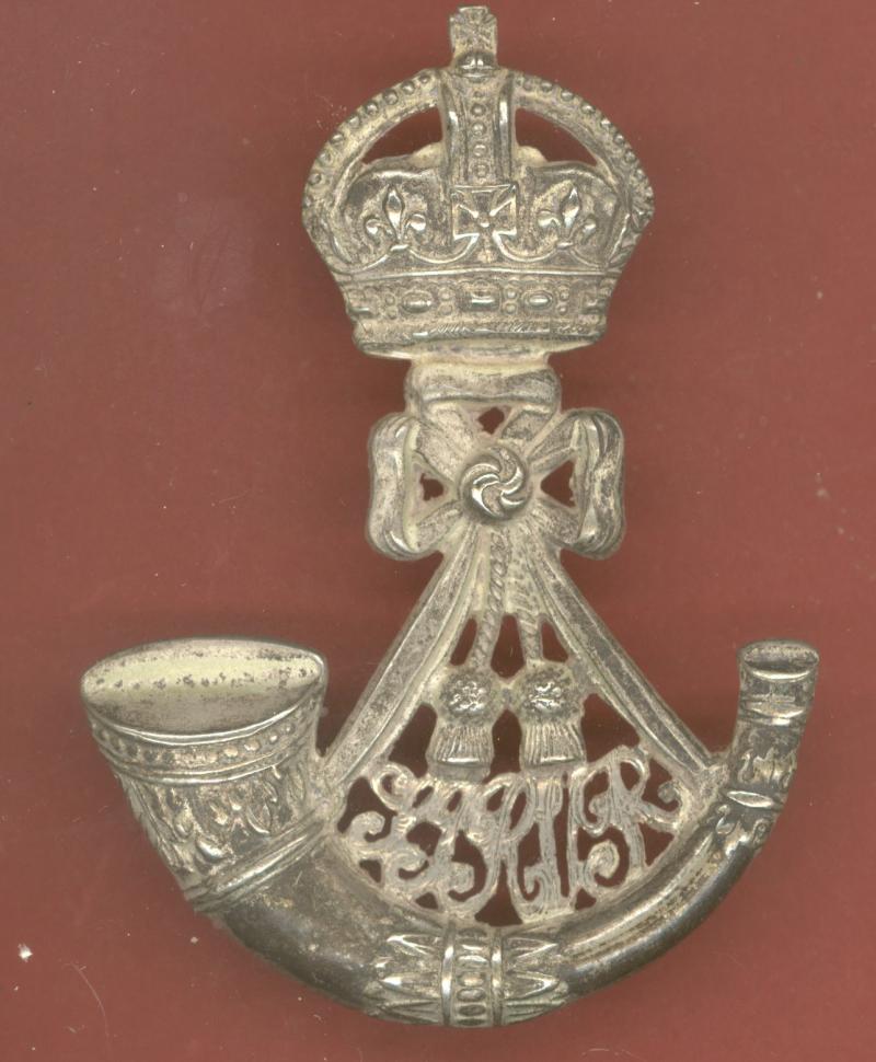 Indian Army East India Railway Volunteer Rifles Officer's pouch badge