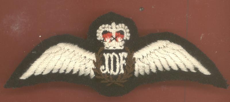 British Colonial Jamaica Defence Force Pilot's flight wings