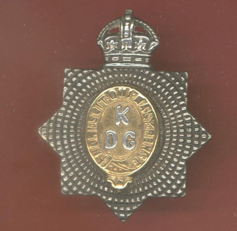 1st King's Dragoon Guards WW1 SNCO's arm badge