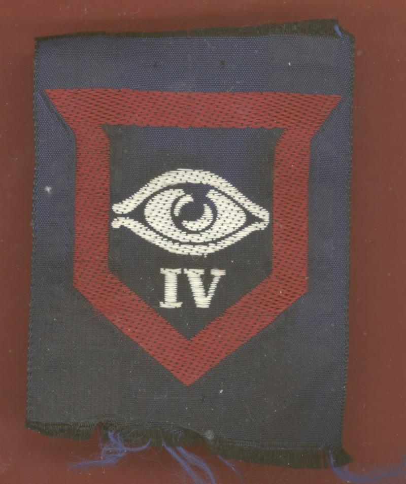 4th Guards Infantry Division WW2 cloth formation sign