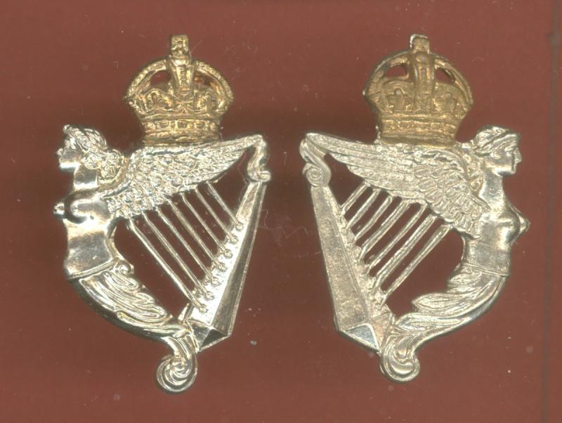 8th King's Royal Irish Hussars OR's collar badges