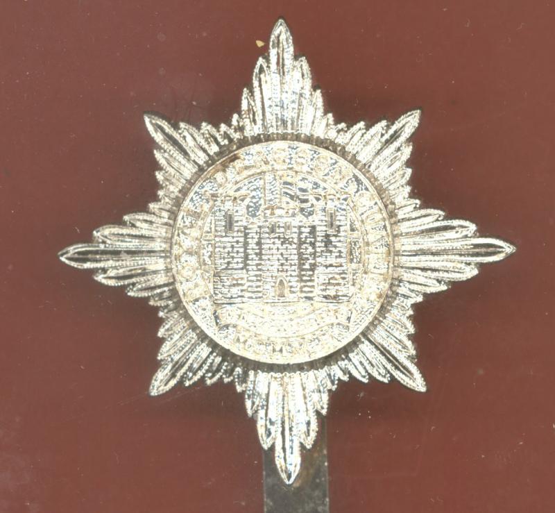 Royal Dragoon Guards silvered cap badge