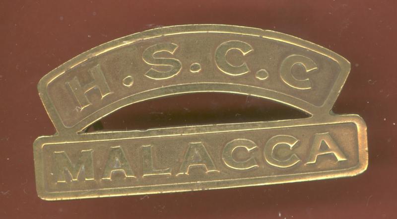 Malaya Malacca High School Cadet Corps shoulder title