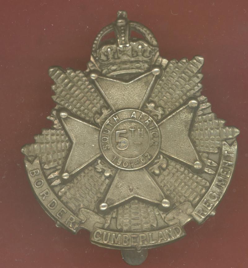 5th Bn. (Cumberland) The Border Regiment. OR's cap badge