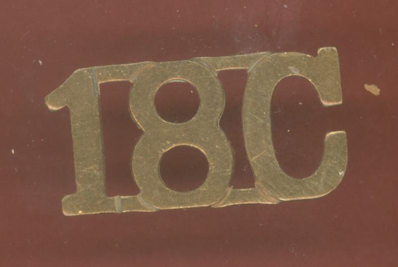 Indian Army; 18 C. 18th KEO Cavalry WW2 shoulder title