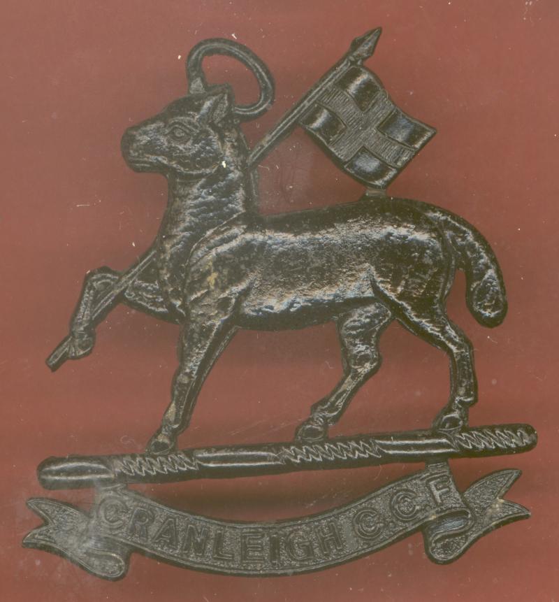 Cranleigh School C.C.F. cap badge