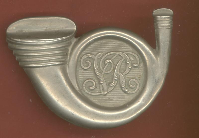 The Volunteer Rifle Corps / Militia Light Infantry Victorian Shako badge