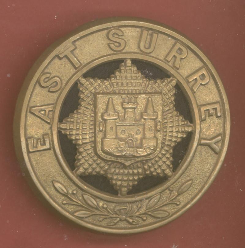 East Surrey Regiment Victorian OR's helmet plate centre