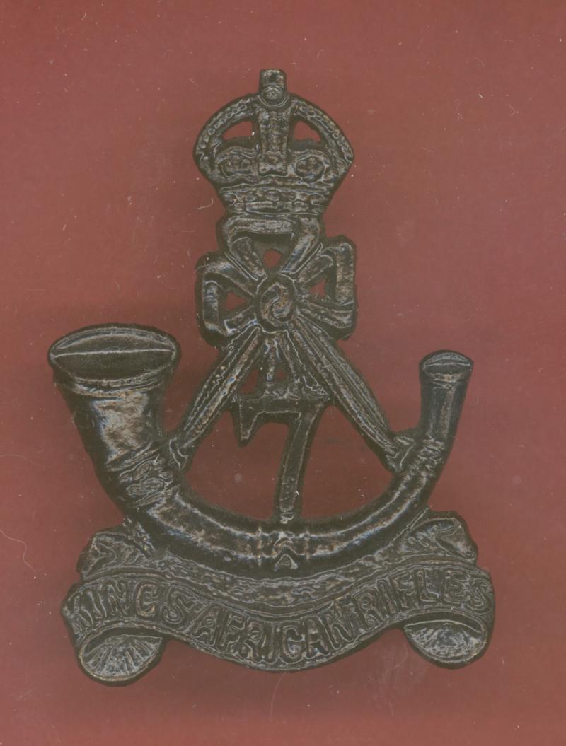 7th King's African Rifles K/C cap badge