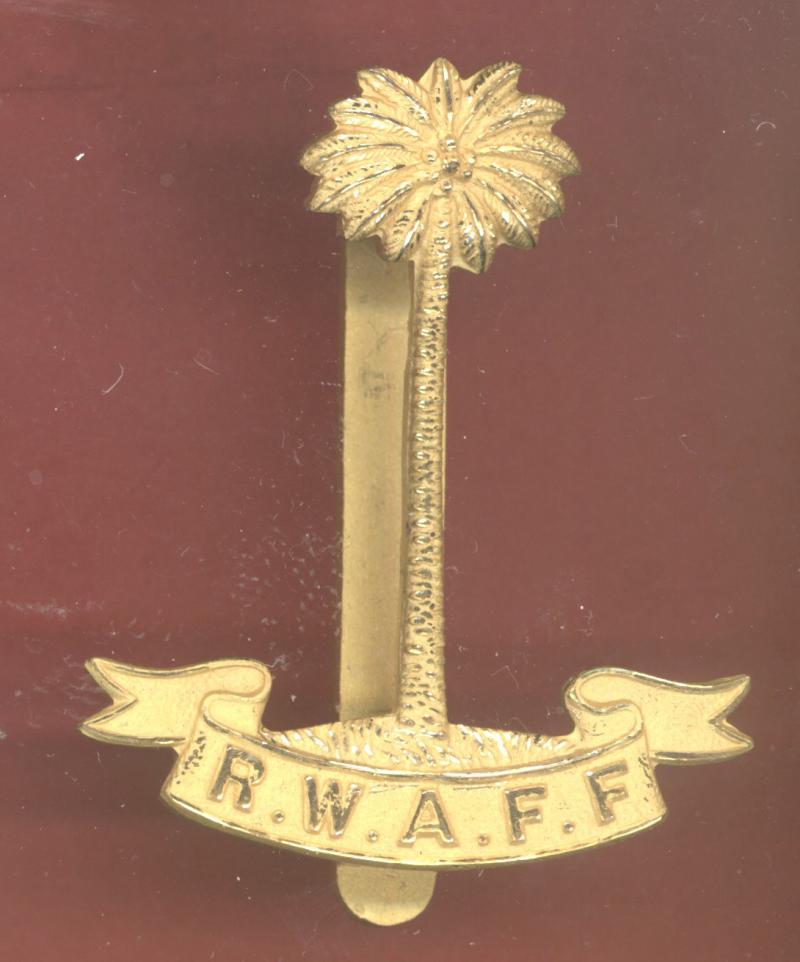 Royal West African Frontier Force WW2 Officer's cap badge