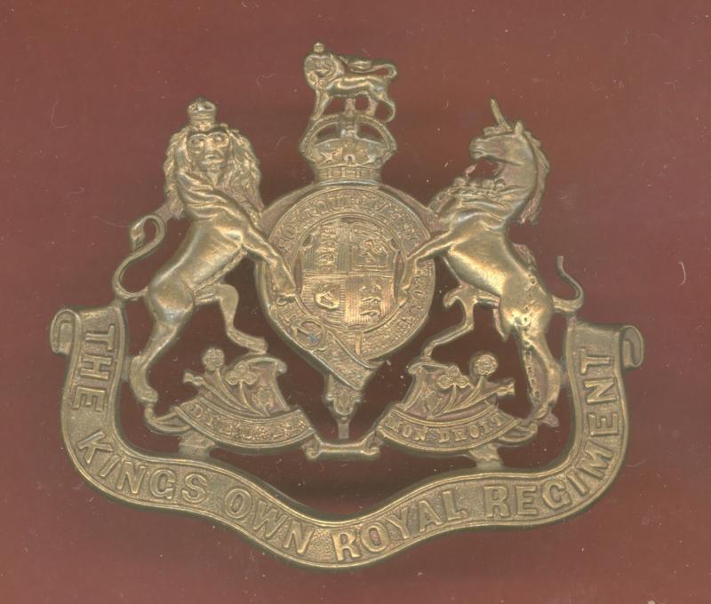 The Norfolk Yeomanry King's Own Royal Regiment WW1 NCO's rank badge