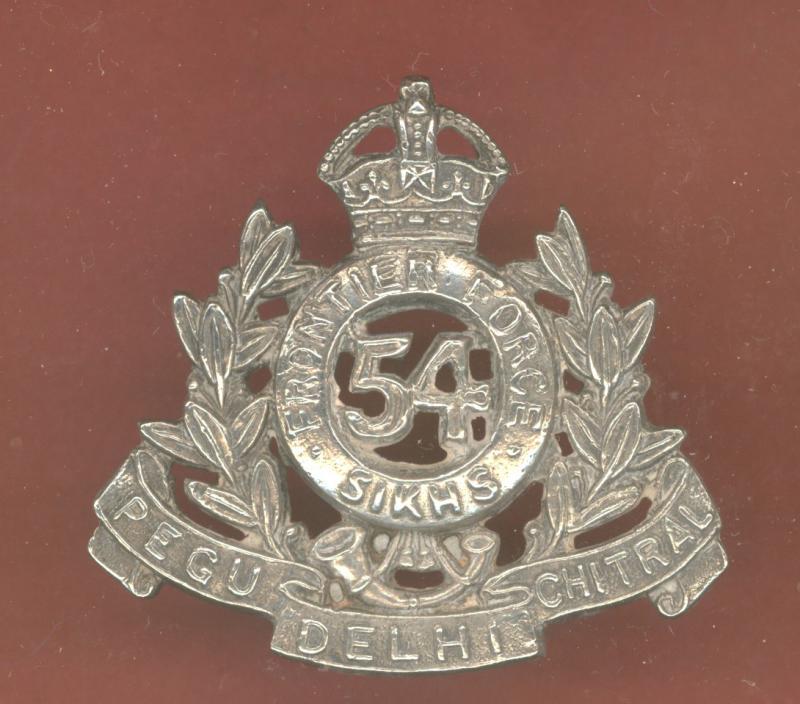 Indian Army 51st Sikhs F.F. WW1 Officer's  badge