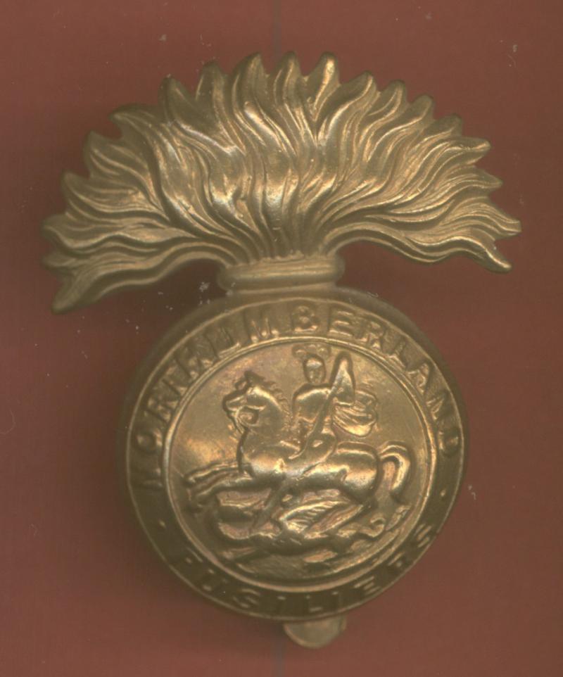 WW1 Northumberland Fusiliers OR's Cap Badge