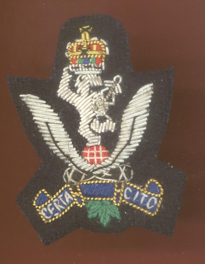 Gurkha Signals Officer's bullion beret badge