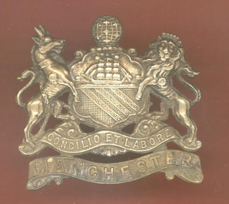 The Manchester Regiment Victorian OR's cap badge