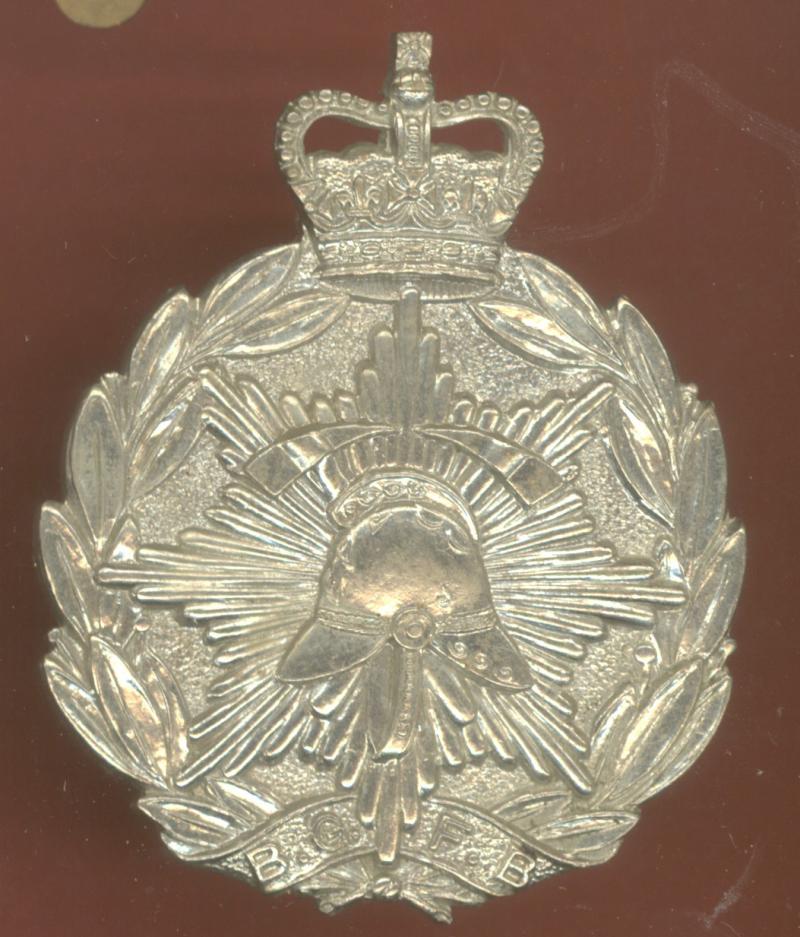 British Guyana Fire Brigade cap badge
