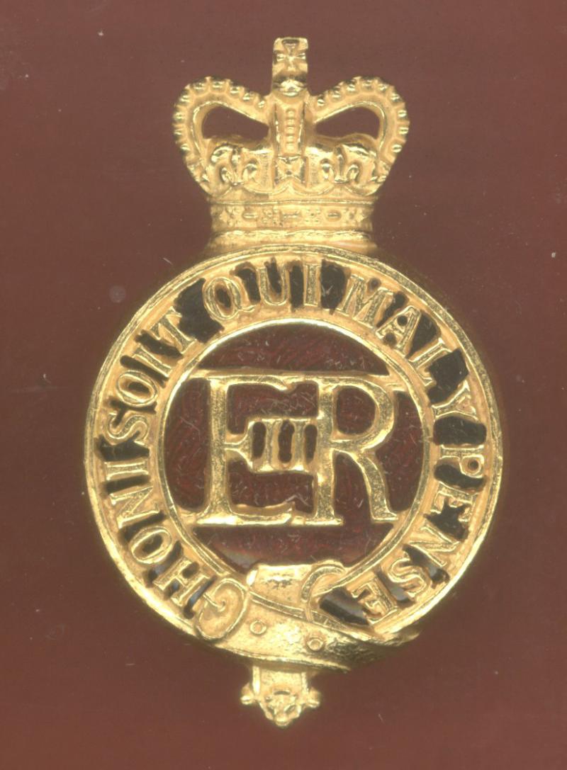 Household Cavalry Officer's cap badge