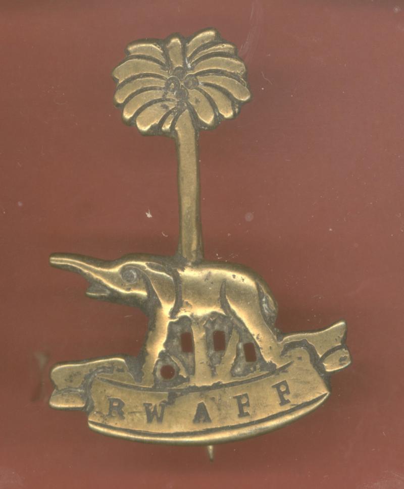 Royal West Africa Frontier Force head-dress badge