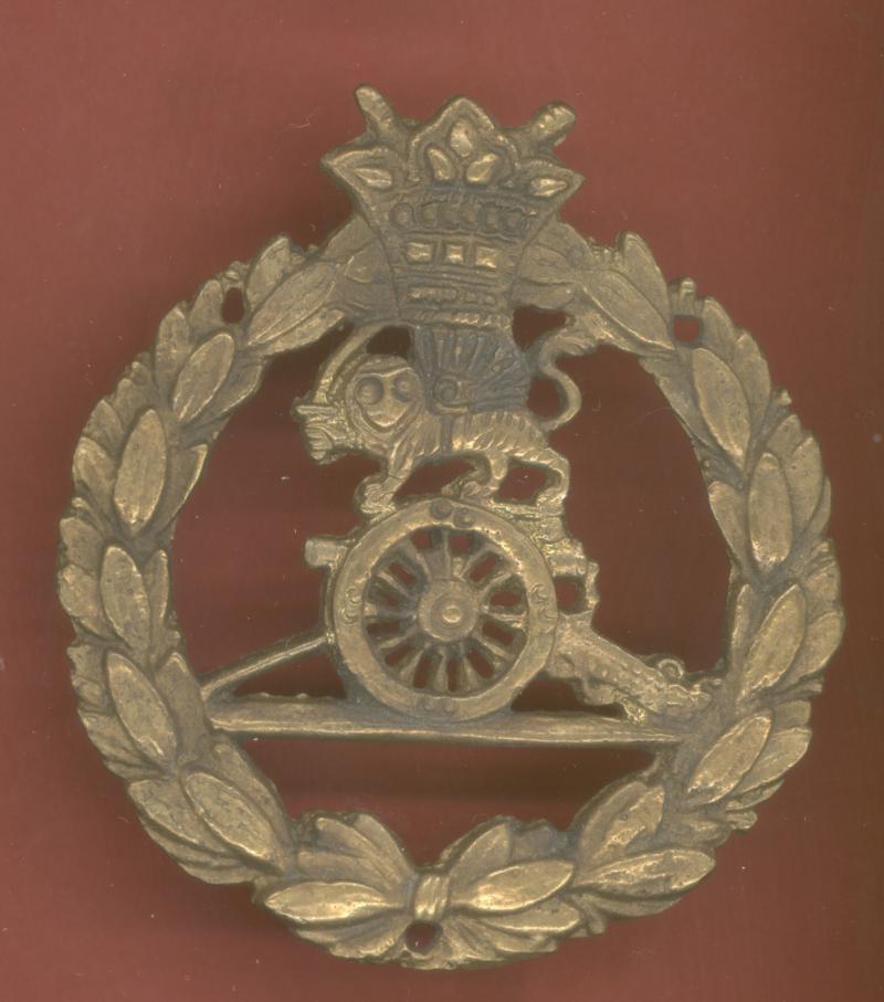 British Colonial South Persia Artillery WW1 Head-dress badge