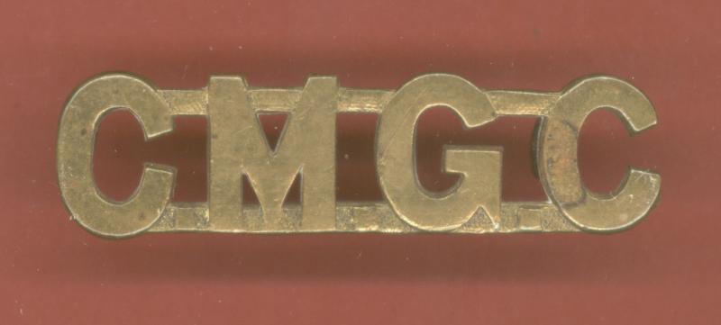 C.M.G.C. WW1 CEF Canadian Machine Gun Corps shoulder title
