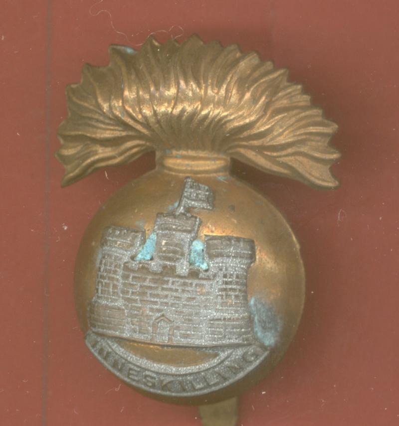 Royal Inniskilling Fusiliers WW2 OR's caubeen badge