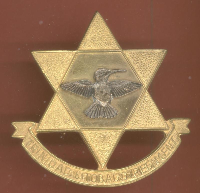 Trinidad & Tabago  Regiment Officer's cap badge
