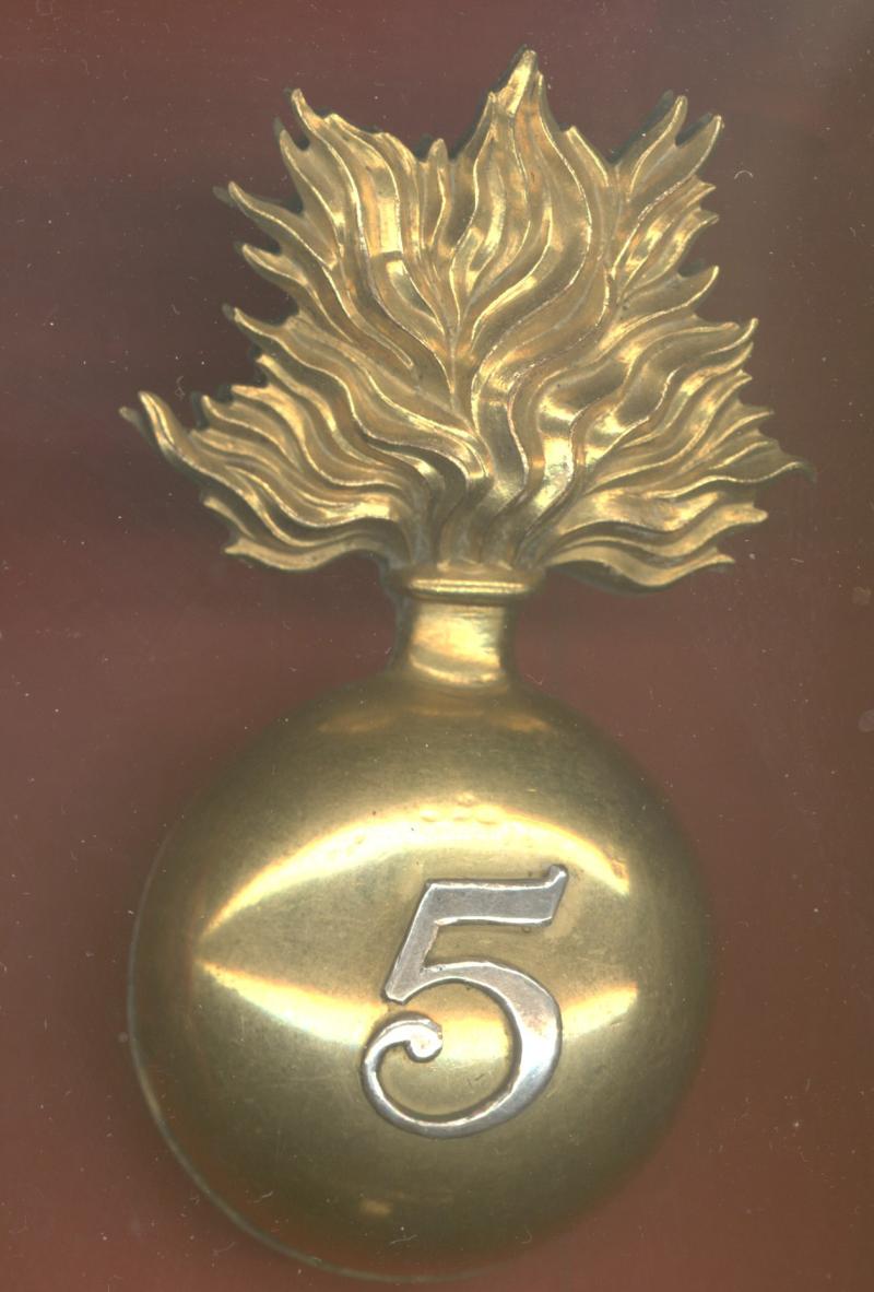 5th Fusiliers / Artillery / Engineers ? Officer's pouch belt badge