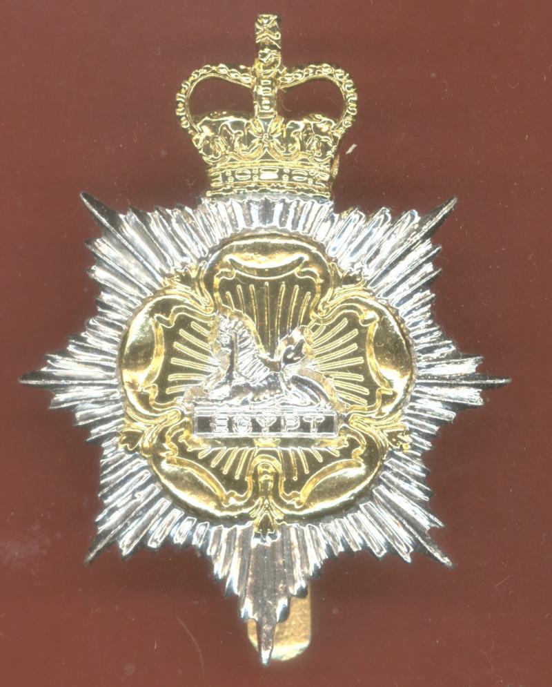 The Gloucestershire & Hampshire Regiment staybright cap badge